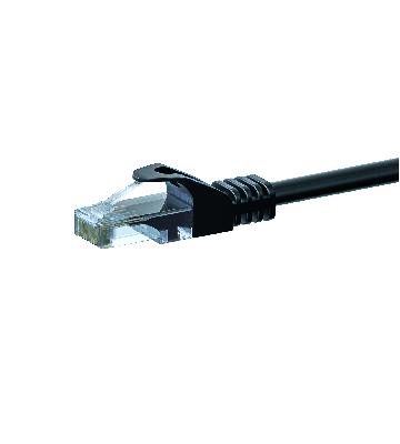 CAT6 UTP 20m black - CCA