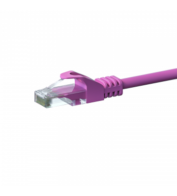 CAT6 UTP 0,50m pink - CCA