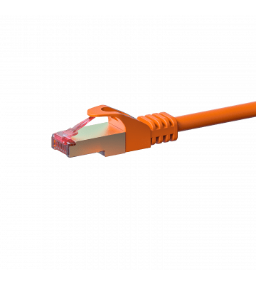 CAT6 S/FTP (PIMF) 0,25m orange