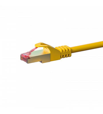 CAT6 S/FTP (PIMF) 0,25m yellow