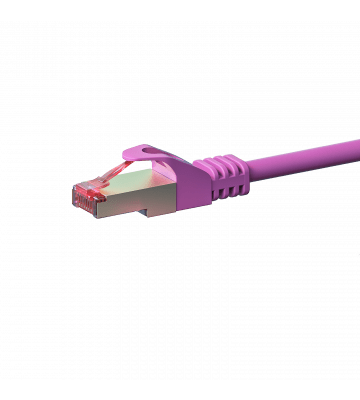 CAT6 S/FTP (PIMF) 0,25m pink 