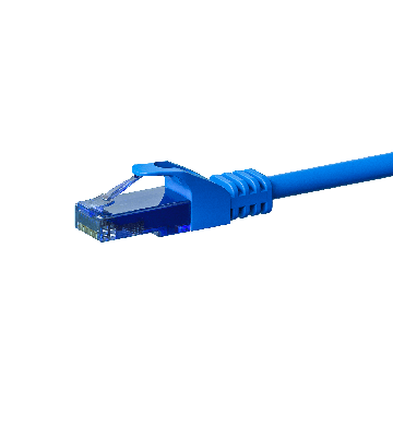 UTP CAT6a 20m blue - 100% copper