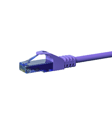 UTP CAT6a 30m purple - 100% copper