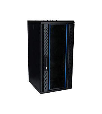 10 inch 15U server rack with glass door 370x450x752mm (WxDxH)