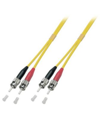 OS2 duplex fibre optic cable ST-ST 0,50m