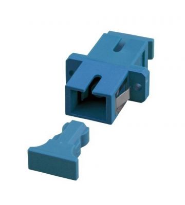 Singlemode coupler SC-SC simplex blue