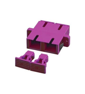 Multimode coupler SC-SC duplex purple