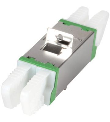 Singlemode coupler E2000-E2000 duplex green