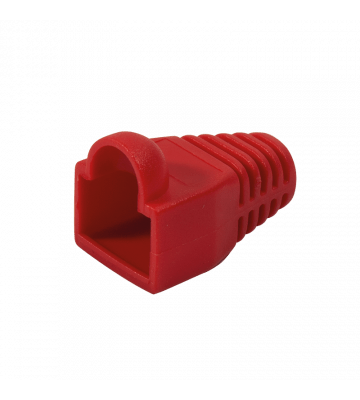 RJ45 plug boot red
