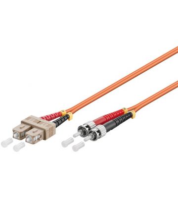 Fibre optic cable SC-ST OM2 1m