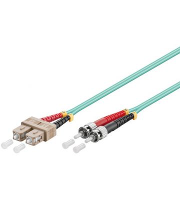 Fibre optic cable SC-ST OM3 1m