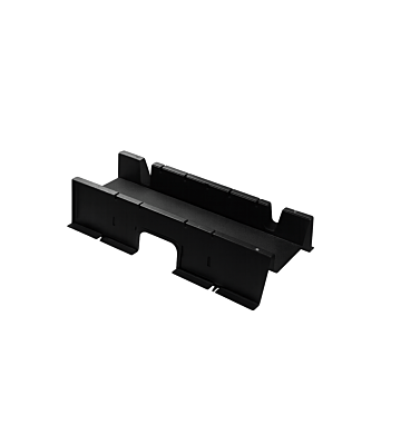 Datacenter power shielding trough, suitable for 800 mm wide racks