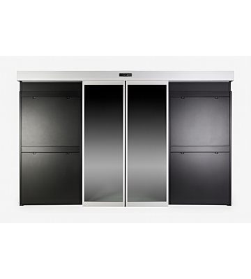 Data center sliding doors, manual operation 52U