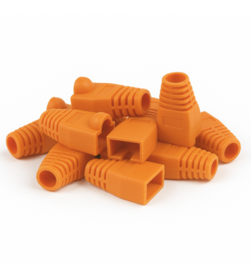DANICOM RJ45 Cable Boot Orange -10 pieces