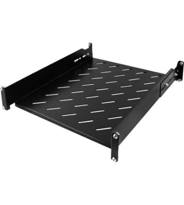 2U adjustable shelf, 19-inch, 550–680 mm depth
