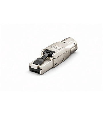 DANICOM S/FTP PiMF CAT8 Toolless RJ45 Connector - for solid cable
