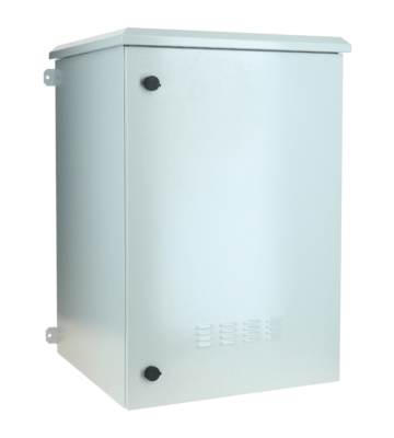 18U outdoor server rack wallmount IP55 600x600x900mm (WxDxH)