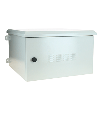 6U outdoor server rack wallmount IP55 600x600x368mm (WxDxH)