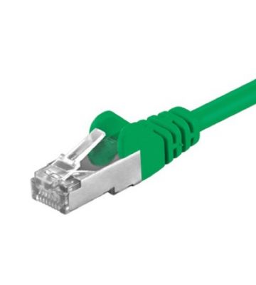 CAT5e FTP 0,25m green