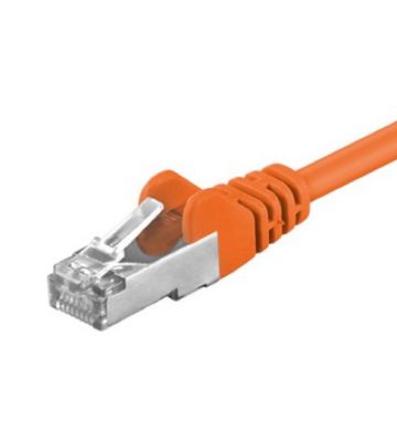 CAT5e FTP 0,25m orange