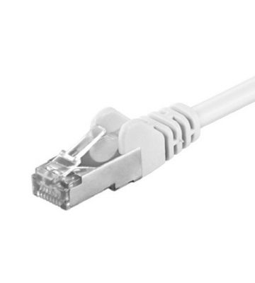 CAT5e FTP 0,25m white