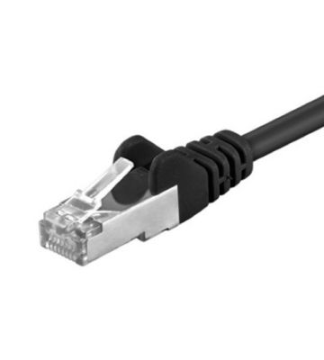 CAT5e FTP 0,25m black