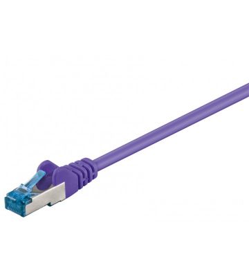 CAT6a S/FTP (PIMF) 0,25m purple