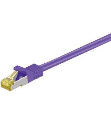 Cat7 S/FTP (PIMF) 0,25m purple