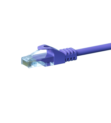 UTP CAT5e 5m purple - 100% copper