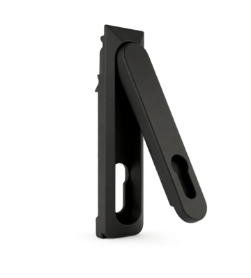 Euro Cylinder door lock for server cabinets - Perforated split doors