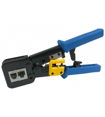 Crimping pliers for Pass Through connectors RJ45