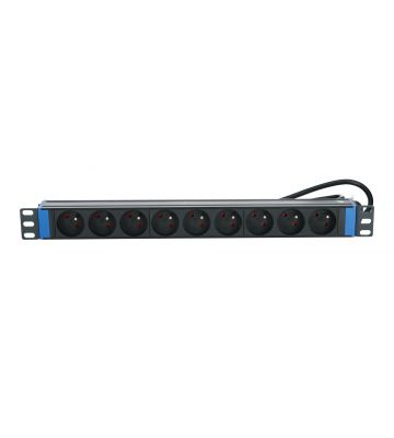 19 inch power strip with 9 sockets and pen earth