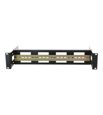 DINRAIL-19 - metal DIN RAIL, 19 long, EN50022/TS35 compatible 35x7.5mm  section for POE-01-DIN group installation