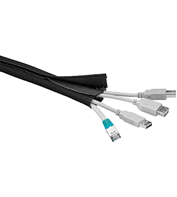 Cable sleeve with zipper - 1,8 meter