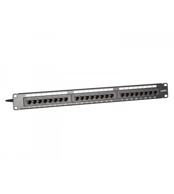 CAT6a UTP patch panel - 24 ports