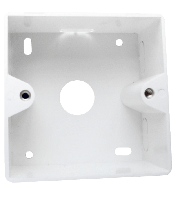 Frame surface-mounted box, ivory