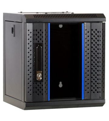 10 inch 6U server rack with glass door 312x310x352mm (WxDxH)