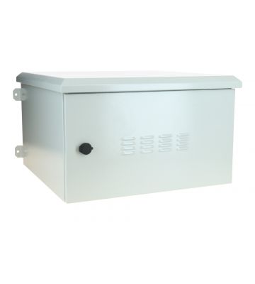 6U outdoor server rack wallmount IP55 600x600x368mm (WxDxH)