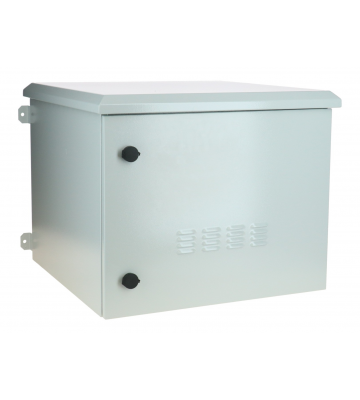 9U outdoor server rack wallmount IP55 600x600x500mm (WxDxH)