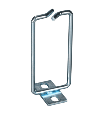 Metal cable holder, screw mounting 40 x 80 mm