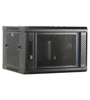 6U wall mount server rack with perforated door 600x450x368mm