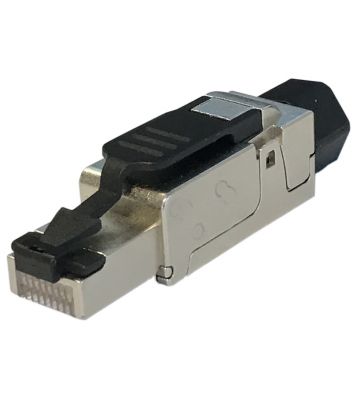 S/FTP PiMF CAT6, 6A / 7 Toolless RJ45 Connector 10 gigabit - for solid cable