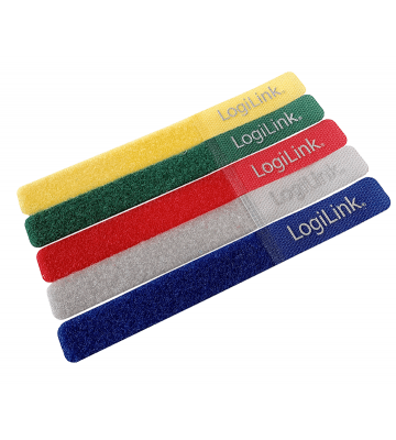 Cable strap - multiple colours - 6 pieces