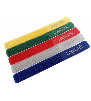 Cable strap - multiple colours - 6 pieces