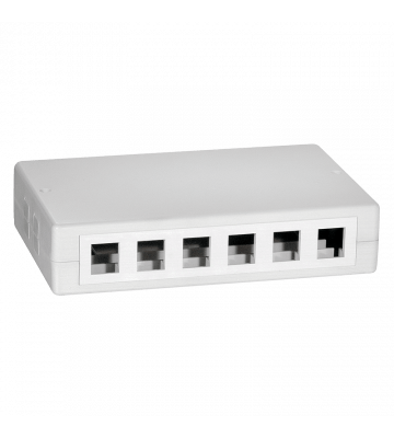 Keystone media box 6 ports