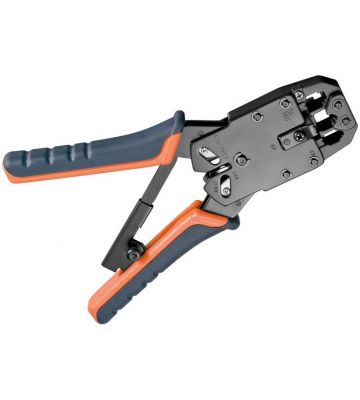 Professional crimping pliers, metal, suitable for RJ45 and RJ11