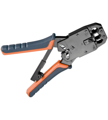 Professional crimping pliers, metal, suitable for RJ45 and RJ11