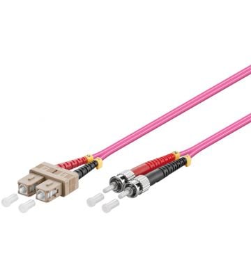 Fibre optic cable SC-ST OM4 2m