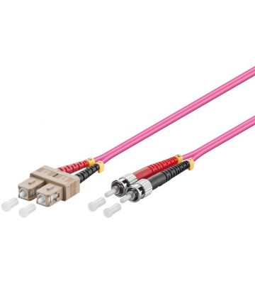 Fibre optic cable SC-ST OM4 15m