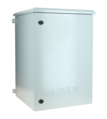 18U outdoor server rack wallmount IP55 600x600x900mm (WxDxH)
